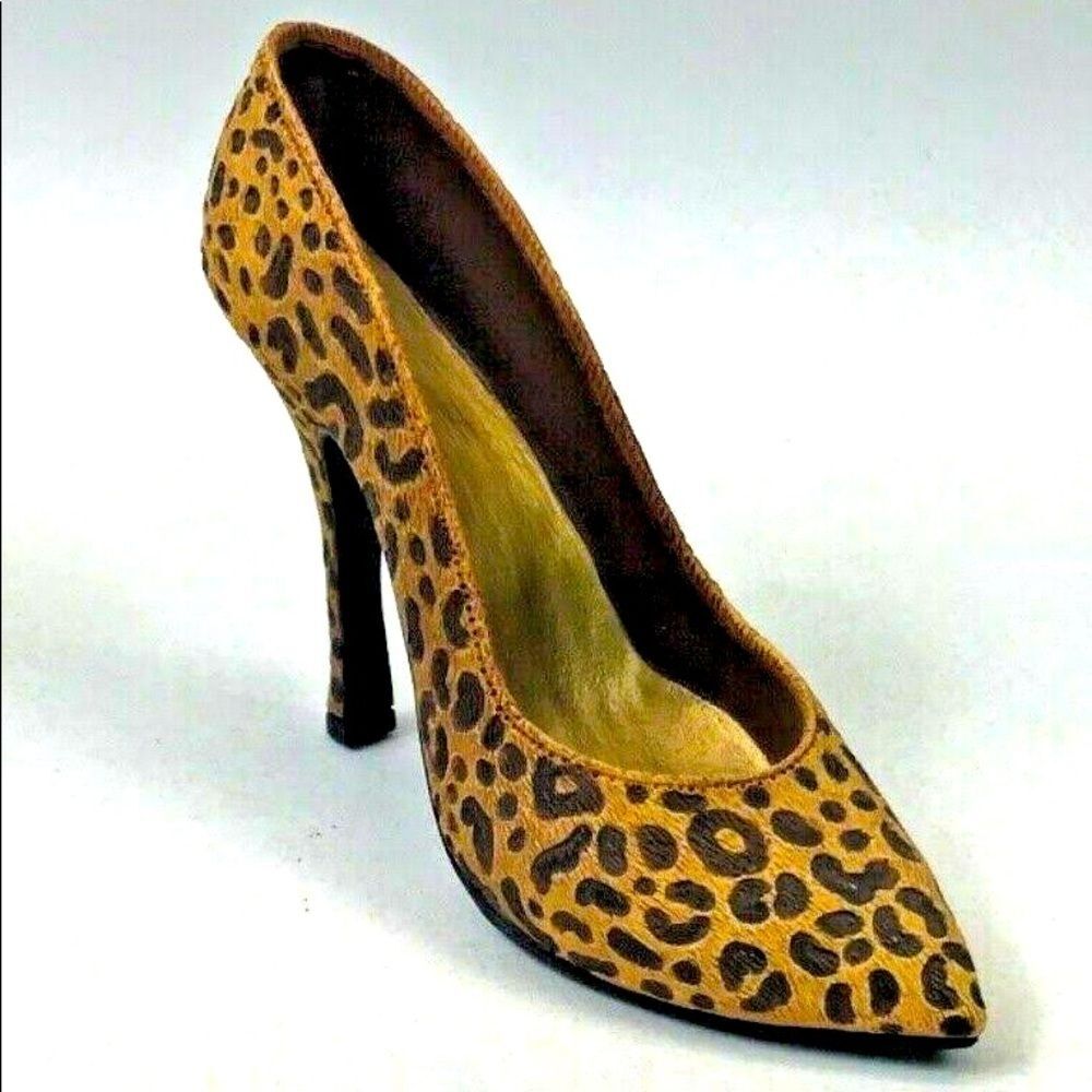 5/$25 Leopard Stiletto - Just the Right Shoe - Raine Originals